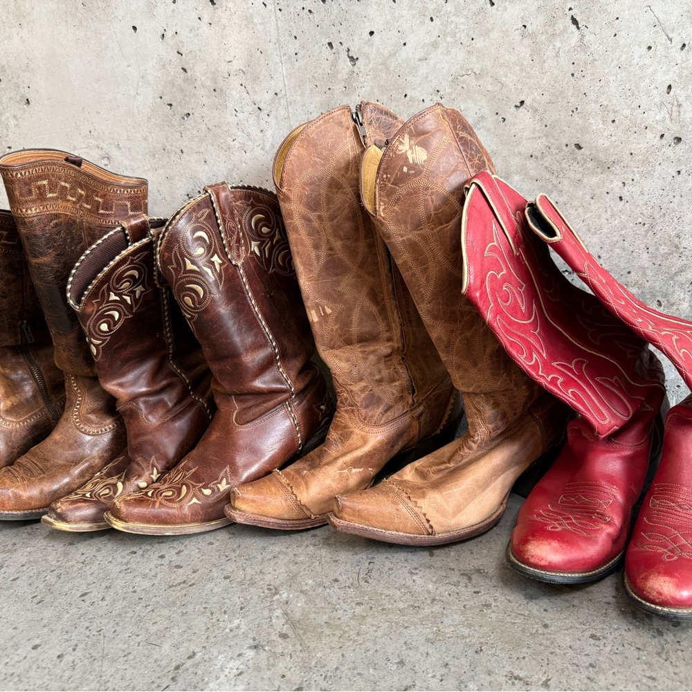 Western Cowboy Boot Pair (2)